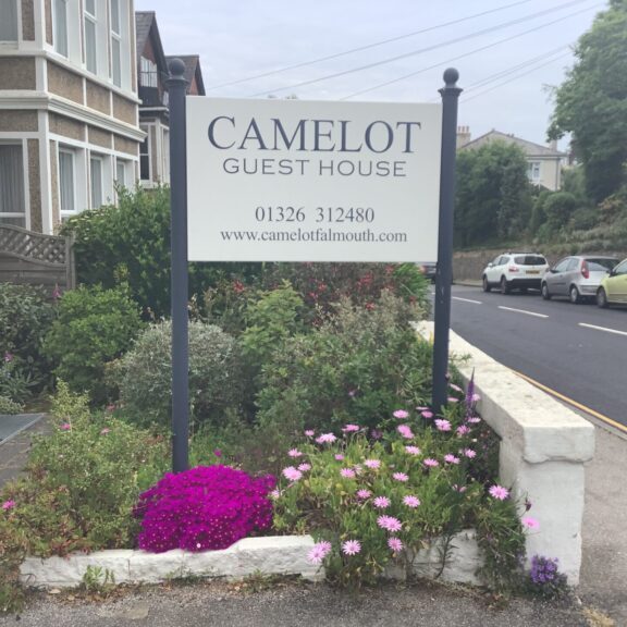 Camelot Guest House - elegant and comfortable B&B in Falmouth, Cornwall